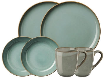 ASA SAISONS Frühstücksset eucalyptus 6tlg
