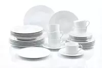 Retsch Arzberg Kombiservice "HEIKE WEISS, Geschirr-Set 30-teilig f&uuml;r 6...