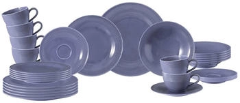 Seltmann Weiden Weiden Beat Color Glaze Kombiservice 30-teilig Fliederblau