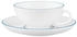 Seltmann Weiden Weiden Sonate Blue Lines Teeservice 18-teilig
