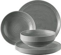 Seltmann Weiden Terra Tafelservice 12-teilig - Perlgrau
