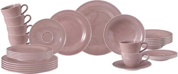 Seltmann Weiden Weiden Beat Color Glaze Kombiservice 30-teilig Altrosa