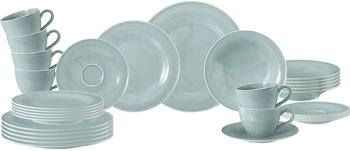Seltmann Weiden Weiden Beat Color Glaze Kombiservice 30-teilig Arktisblau