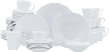 CreaTable 24534, Base Weiss, Kombiservice 42-tlg, Porzellan