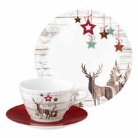 Seltmann Weiden Life Christmas Milchkaffeeservice 18-teilig