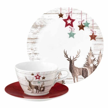Seltmann Weiden Life Christmas Milchkaffeeservice 18-teilig