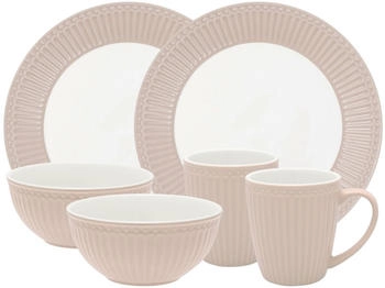 Greengate Alice Frühstücksset creamy fudge 6tlg