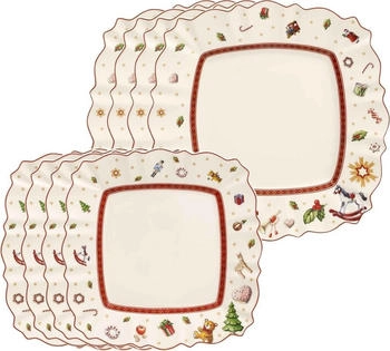 Villeroy & Boch Toy's Delight Teller-Set 8-teilig quadratisch DS