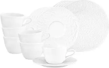 Seltmann Weiden Weiden Nori Home Kaffeeservice 18-teilig Wei&szlig;