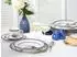 CreaTable 24486, Segelschiff Blau, Kombiservice 30-tlg, Steingut