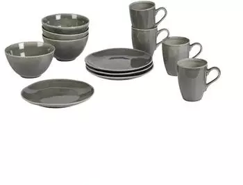 Broste Copenhagen NORDIC RAIN Frühstücksset für Vier 12tlg