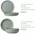 Mepal SILUETA Tafel-Set 8-teilig Nordic White weiß Kunststoff
