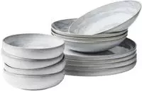 gipfelst&uuml;ck Tafelservice "Teller Set, Geschirr-Set, Service Tiefer See"