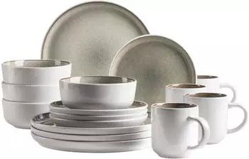 M&auml;ser Geschirrset, Steinzeug Geschirrset, Steinzeug Lunaria