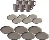 Ritzenhoff & Breker JASPER Tafelservice 18-tlg. - taupe
