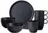 Mepal SILUETA Frühstücks-Set 12-teilig Nordic Black schwarz Kunststoff