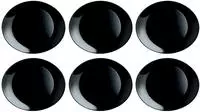 Luminarc Steakteller "Italien Party, Essteller, Teller-Set, 6-tlg."