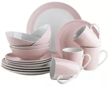 M&auml;ser Geschirr-Set, Porzellan Kitchen Time II