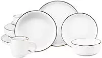 CreaTable Kombiservice "Nordic Festive, Service 10-tlg." Minimalistisches...