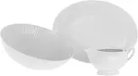 CreaTable Servier-Set "Valencia, Servierset, 3-tlg" Elegant, Boho Chic