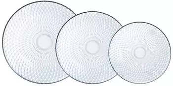 Luminarc Pampille Clear Geschirrset, Glas, 18-teilig (5424175)