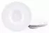 CreaTable 25149, Show Time Stripes Weiss, Tellerset 4-tlg, Porzellan