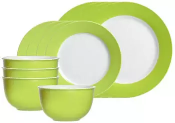 Ritzenhoff & Breker DOPPIO Basic-Set 12-teilig - Gr&uuml;n