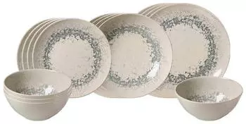 Ritzenhoff & Breker Cecina Einsteiger-Set 16-teilig gemustert - Graphit