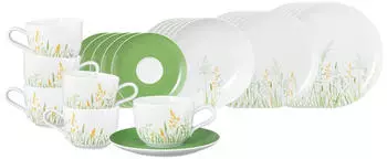 Seltmann Weiden Liberty Meadow Grasses Kombiservice 30-teilig Green