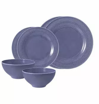 Seltmann Weiden Beat Color Glaze Basic-Set 6-teilig Fliederblau