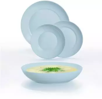 Luminarc Apy Paradise Geschirrset Opalglas 18-teilig Blau (5428362)