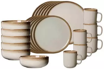 Ritzenhoff & Breker Malaga Kombiservice 24-teilig - Creme