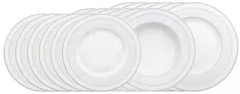 Villeroy & Boch Gray Pearl Teller-Set 18-teilig