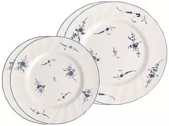 Villeroy & Boch Vieux Luxembourg Teller-Set 4-teilig