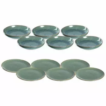 Leonardo Living Tafelservice, Gr&uuml;n, Keramik, 1x1x1 cm, Essen & Trinken, Geschirr, Geschirr-Sets