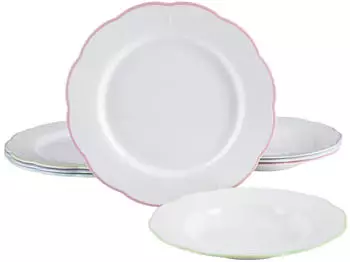 CreaTable 24846, Florine Bunt, Tafelservice 8-tlg, Steingut