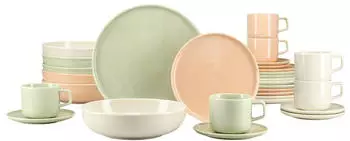 CreaTable 25081, Session Romance, Kombiservice 30-tlg, Porzellan