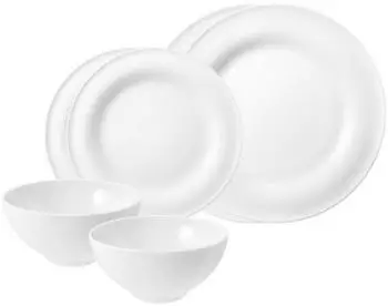 Seltmann Weiden Beat Color Glaze Basic-Set 6-teilig Wei&szlig;