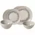 Ritzenhoff & Breker Cecina Basic-Set 12-teilig gemustert - Graphit