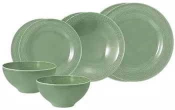 Seltmann Weiden Beat Color Glaze Einsteiger-Set 8-teilig Salbeigr&uuml;n