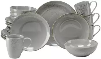 CreaTable 24974, Nature Collection Stone, Kombiservice 20-tlg, Steinzeug