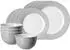 Ritzenhoff & Breker DOPPIO Basic-Set 12-teilig - Grau