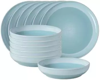 Villeroy & Boch like. by Perlemor Aqua Tafelservice 12-teilig