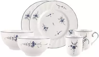 Villeroy & Boch Vieux Luxembourg Fr&uuml;hst&uuml;cks-Set 6-teilig