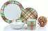 Retsch-Arzberg Highland Green Kombiservice 24-teilig Schottenkaro Porzellan (45885307-0)