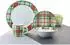 Retsch-Arzberg Highland Green Kombiservice 24-teilig Schottenkaro Porzellan (45885307-0)