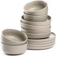 LEONARDO Geschirr-Set "Teller Set ROMA, Geschirrset, 12-teilig" Service,