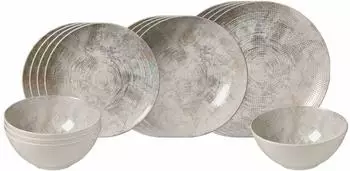Ritzenhoff & Breker Cecina Einsteiger-Set 16-teilig gemustert - Perle