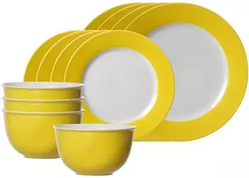 Ritzenhoff & Breker DOPPIO Basic-Set 12-teilig - Gelb