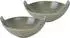 CreaTable Streat Food Balti Dish 2-teilig, Steinzeug, grün (33985)